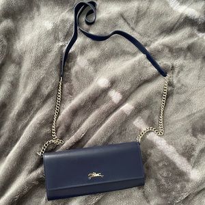 Longchamp honore 404 chain wallet
